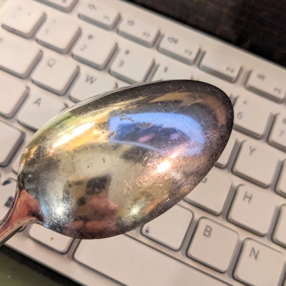 5 Piece Vintage William Rogers and Bro Flatware Spoons Forks - Picture 9 of 9